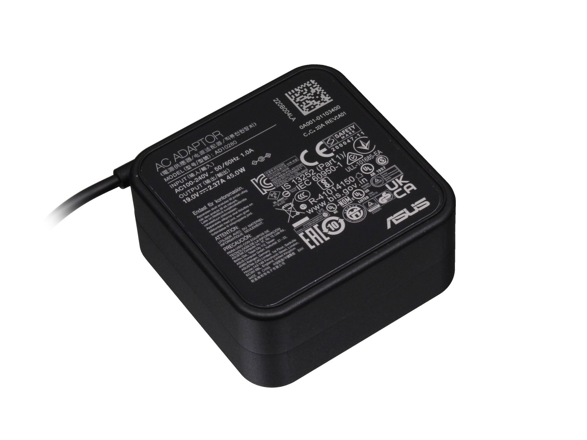 Asus TP3402VAB original chargeur 45 watts