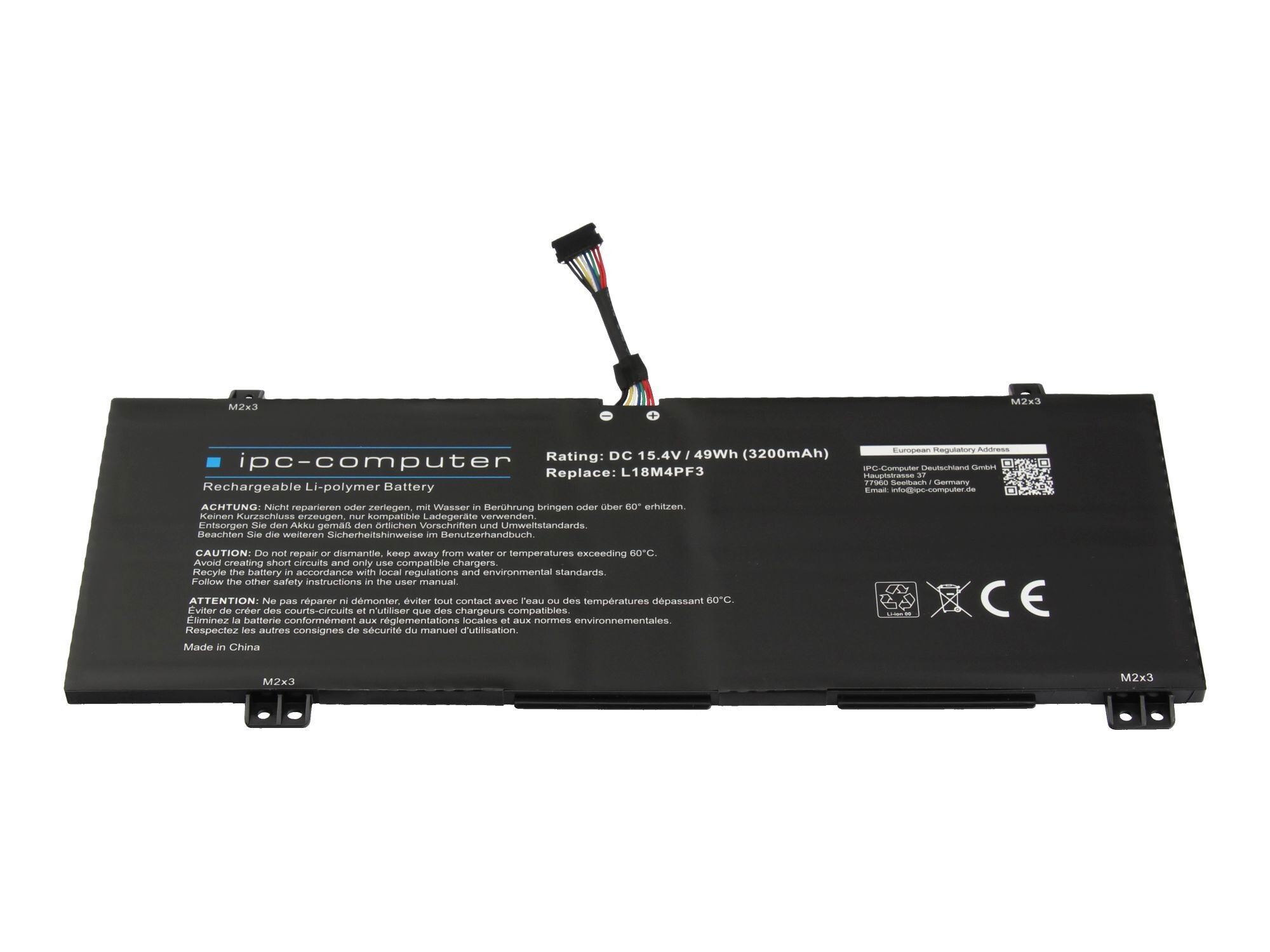 Akku für Lenovo IdeaPad C340-14IML (81TK)