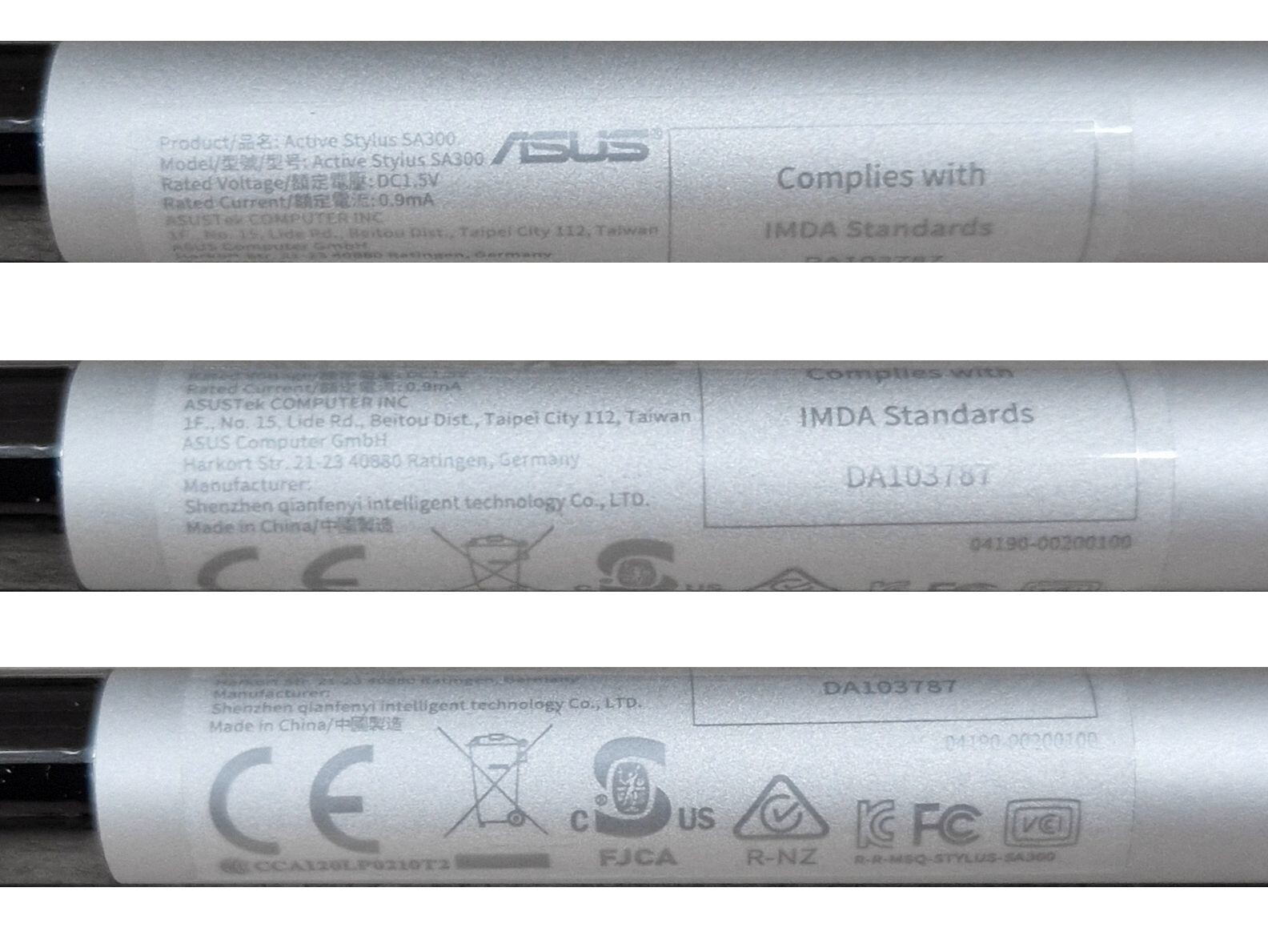 Asus Chromebook Flip C436FA original Pen SA300 inkl. Batterie inkl. Batterien