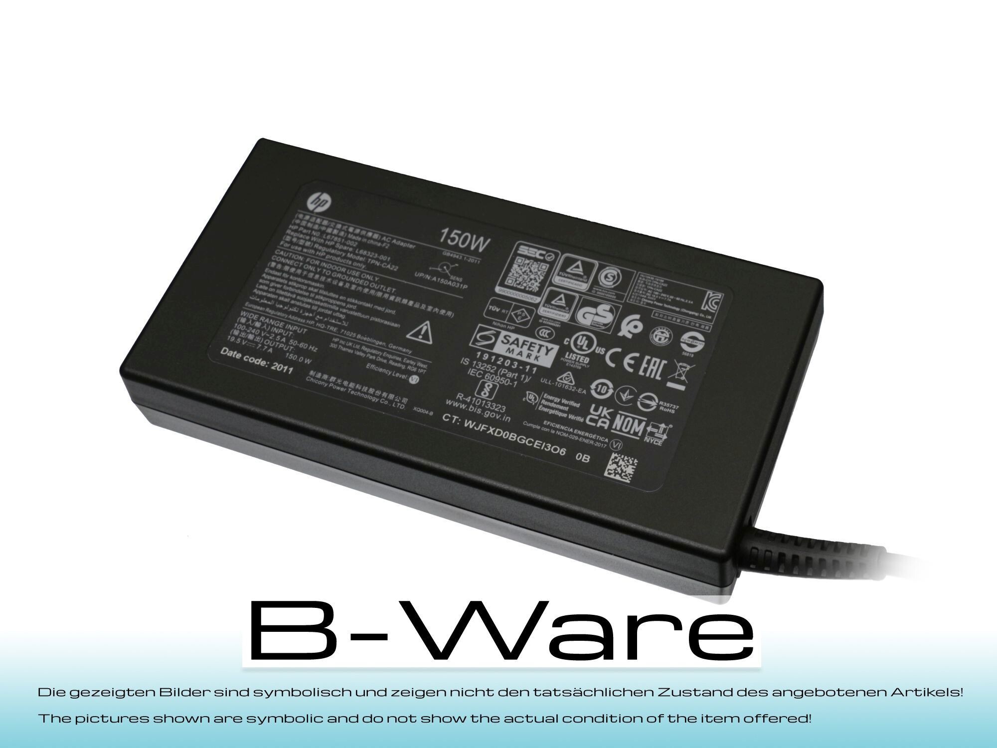 HP Netzteil für Envy 23 TouchSmart 150,0 Watt B-Ware