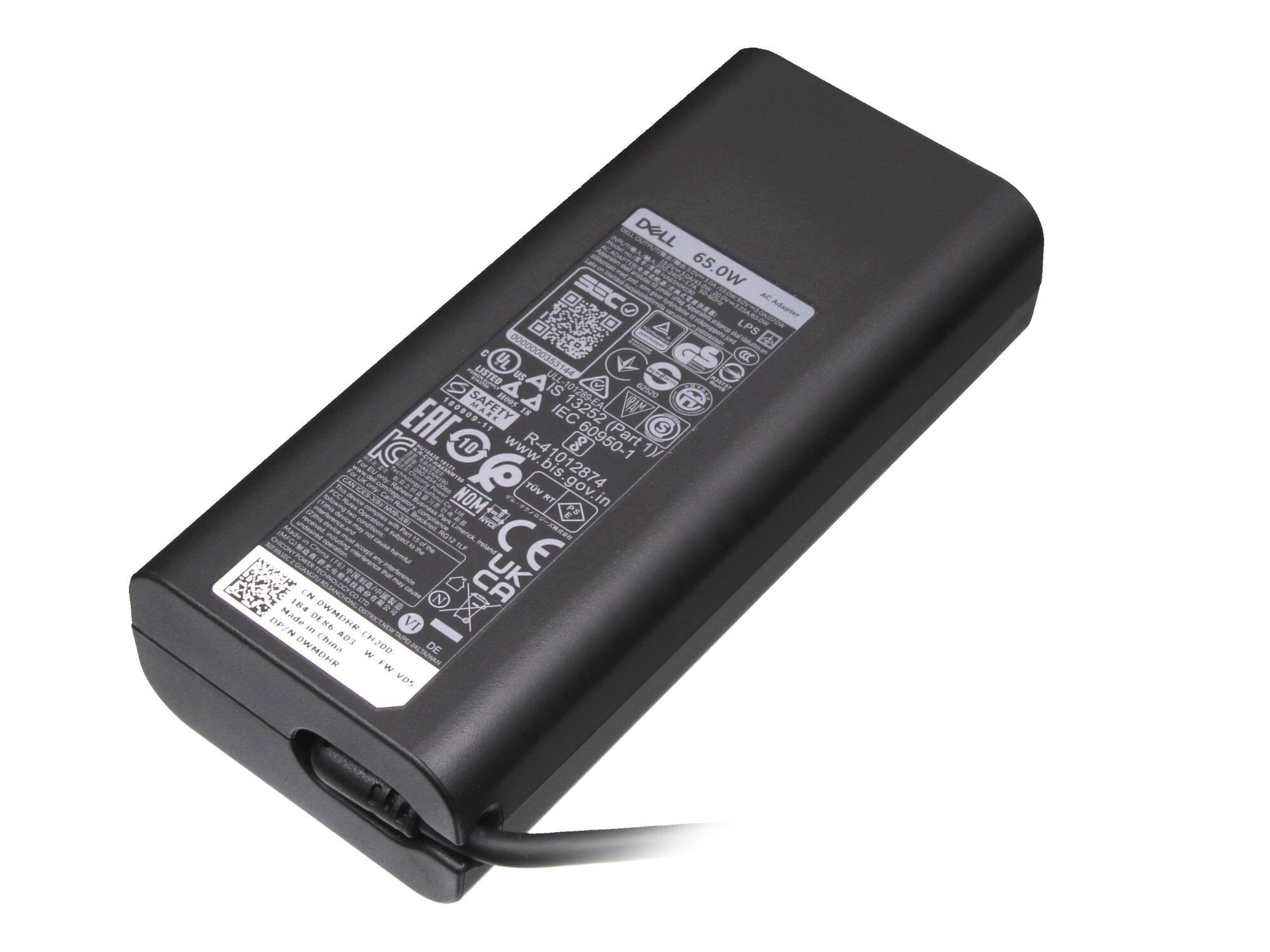 Dell Inspiron 14 2in1 (7430) original chargeur USB-C 65 watts
