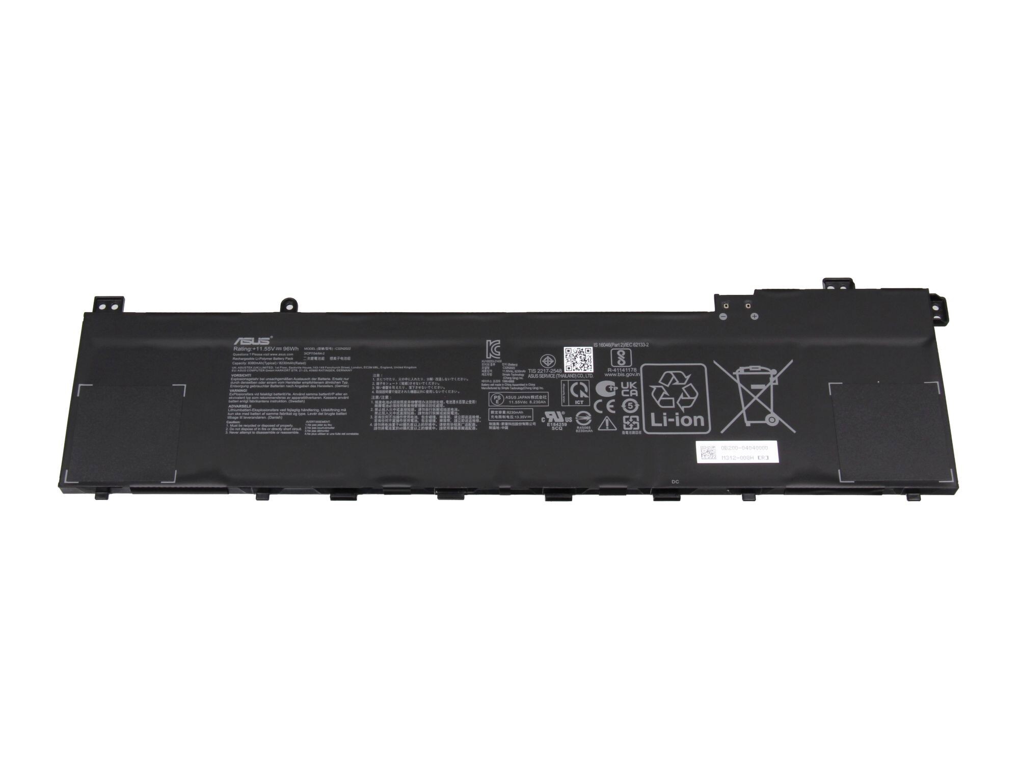 C32N2022 Asus Akku 96Wh
