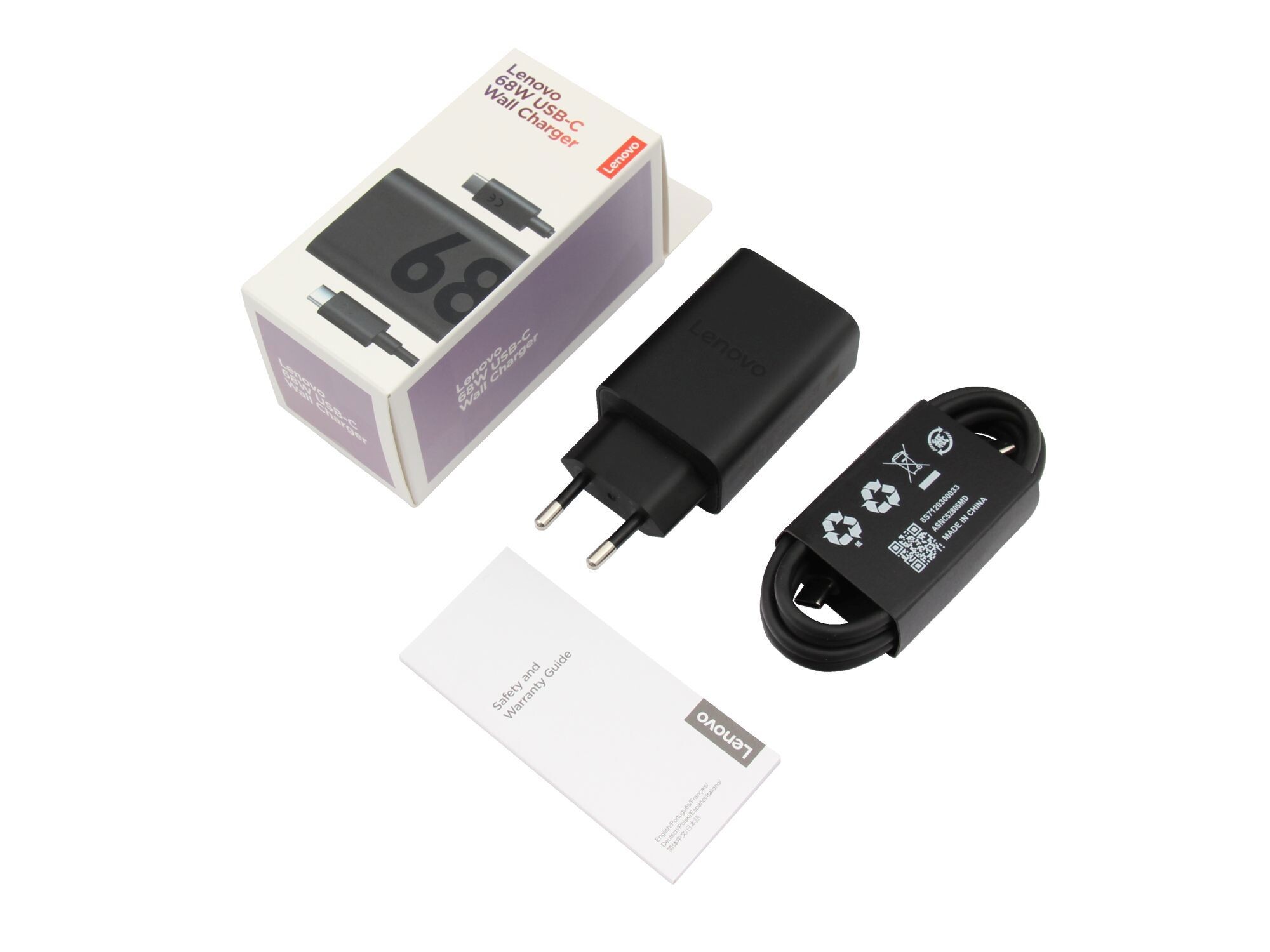 Lenovo USB-C GaN-Netzteil für Tab Extreme (TB570FU/TB570ZU) 68,0 Watt