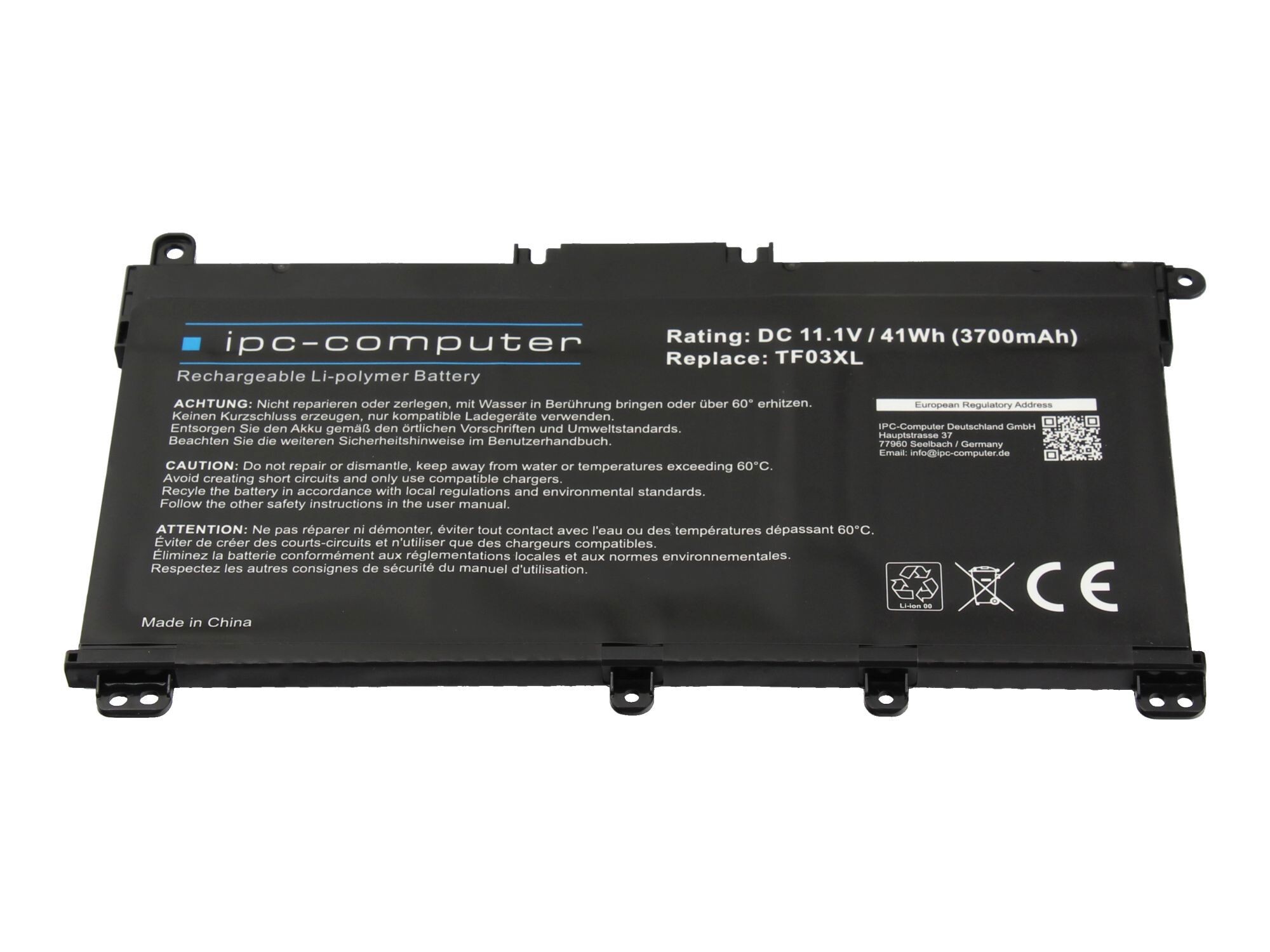 Akku für HP Pavilion x360 14-cd1400