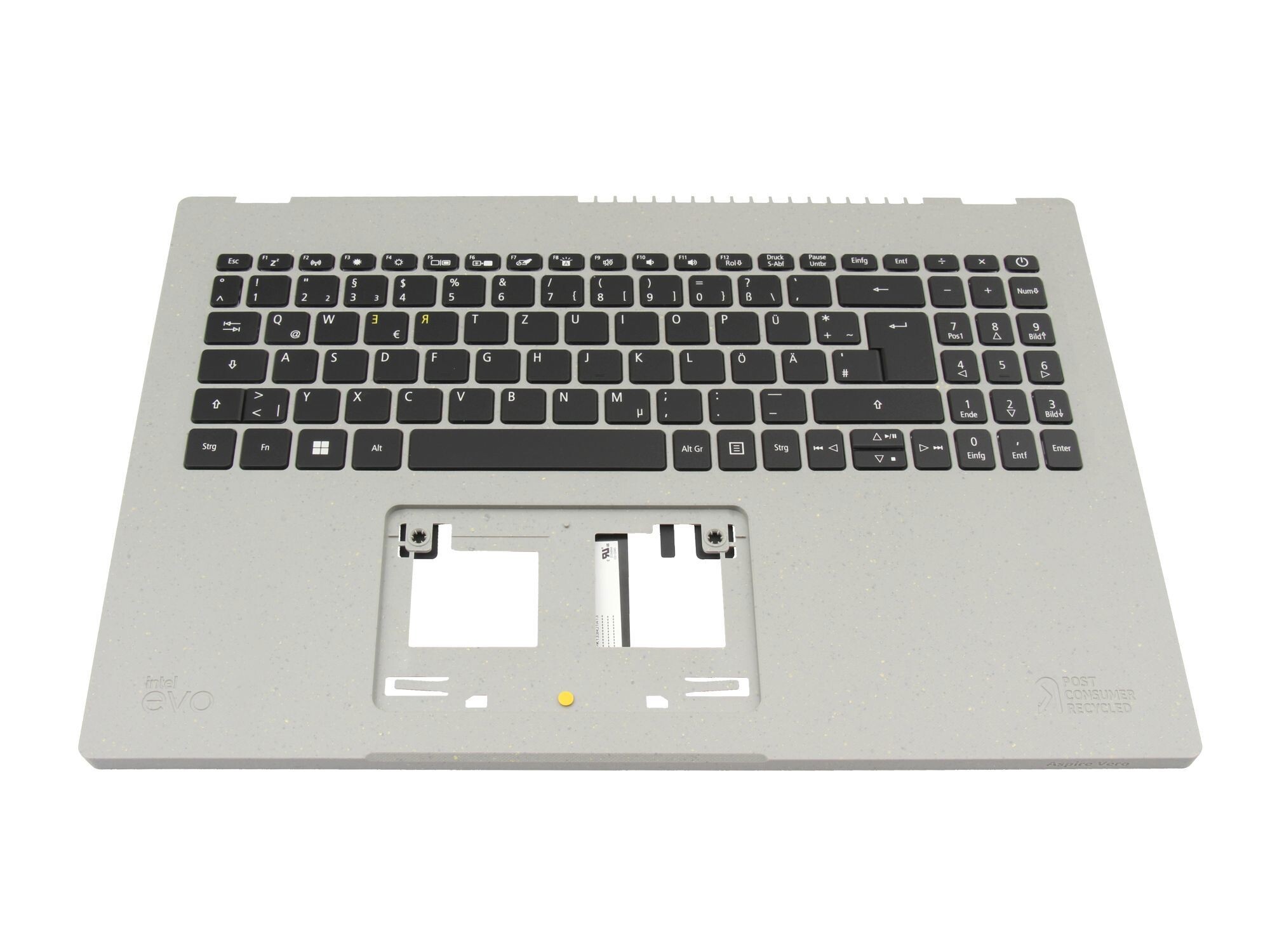 Acer Aspire Vero 15 (AV15-52) original Tastatur inkl. Topcase DE (deutsch) schwarz/grau mit Backlight