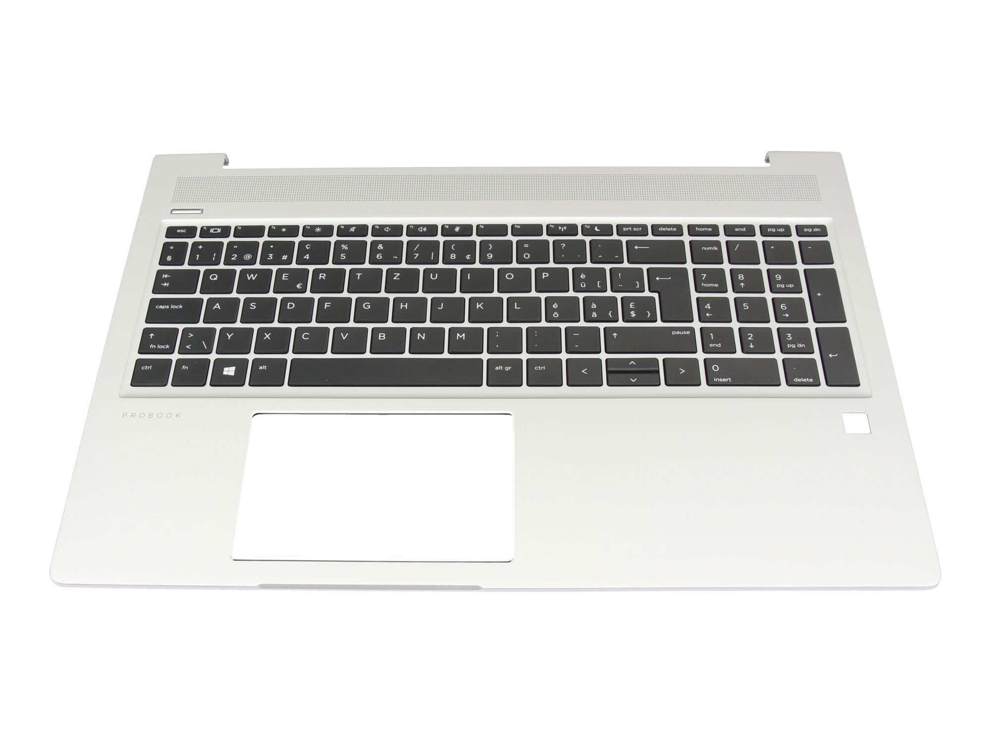 HP ProBook 455 G6 original Tastatur inkl. Topcase CH (schweiz) schwarz/silber