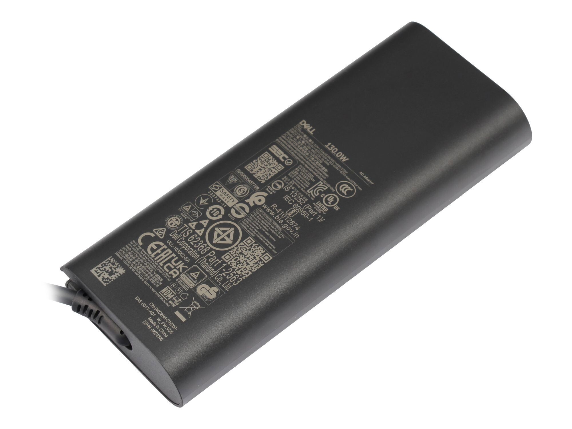 Dell USB-C GaN-Netzteil für Precision 15 (3560) 130,0 Watt