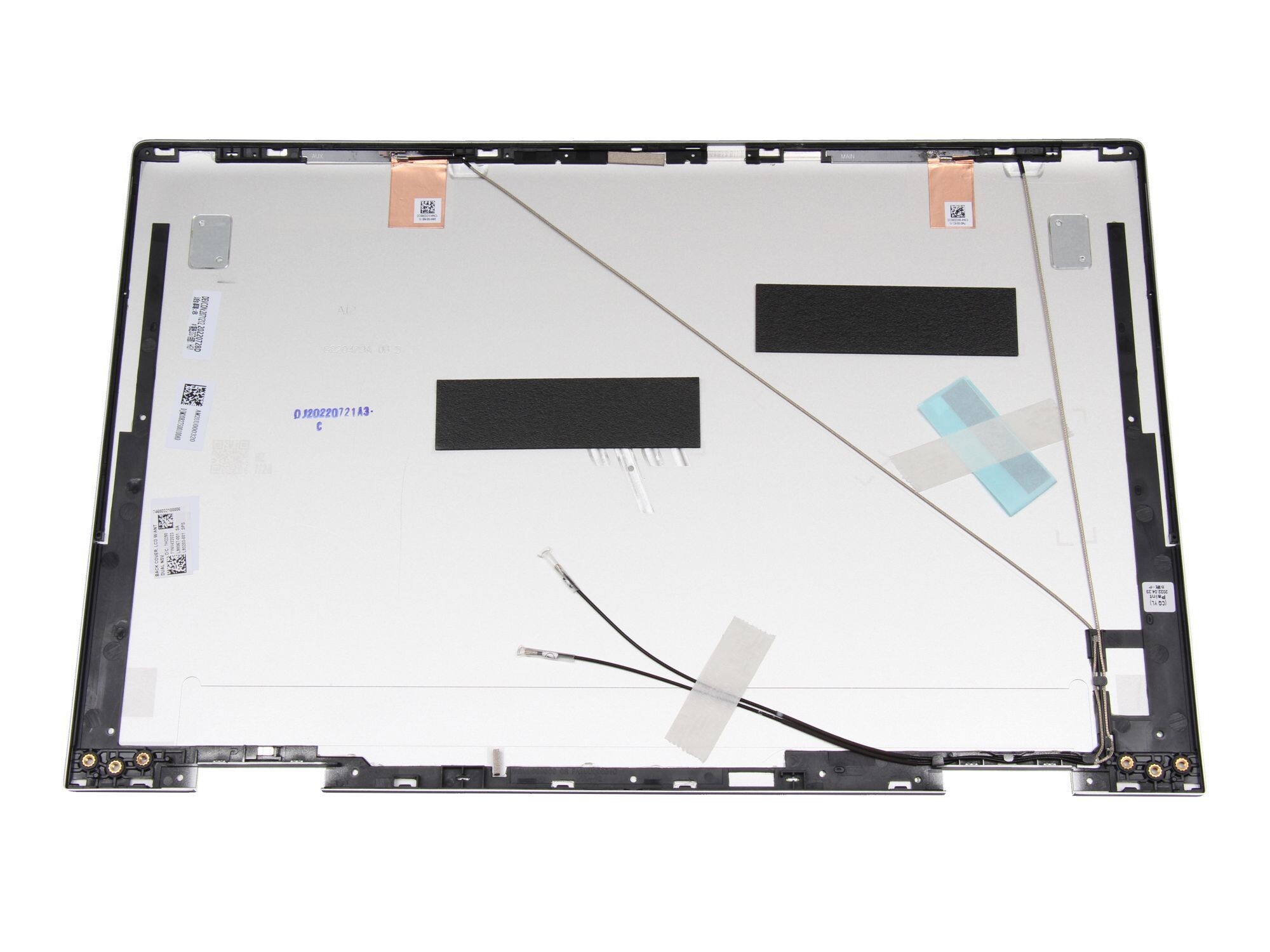 HP Omen 15-ek0000 original Displaydeckel 39,6cm (15,6 Zoll) silber