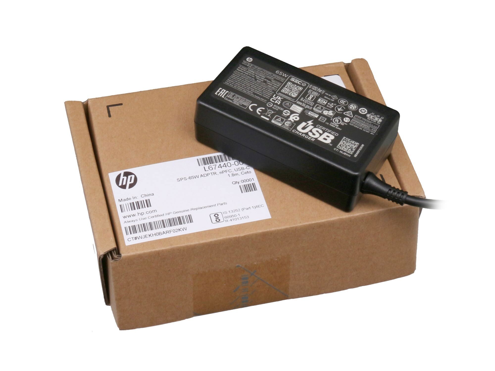 HP USB-C Netzteil für EliteBook 840 G8 65,0 Watt
