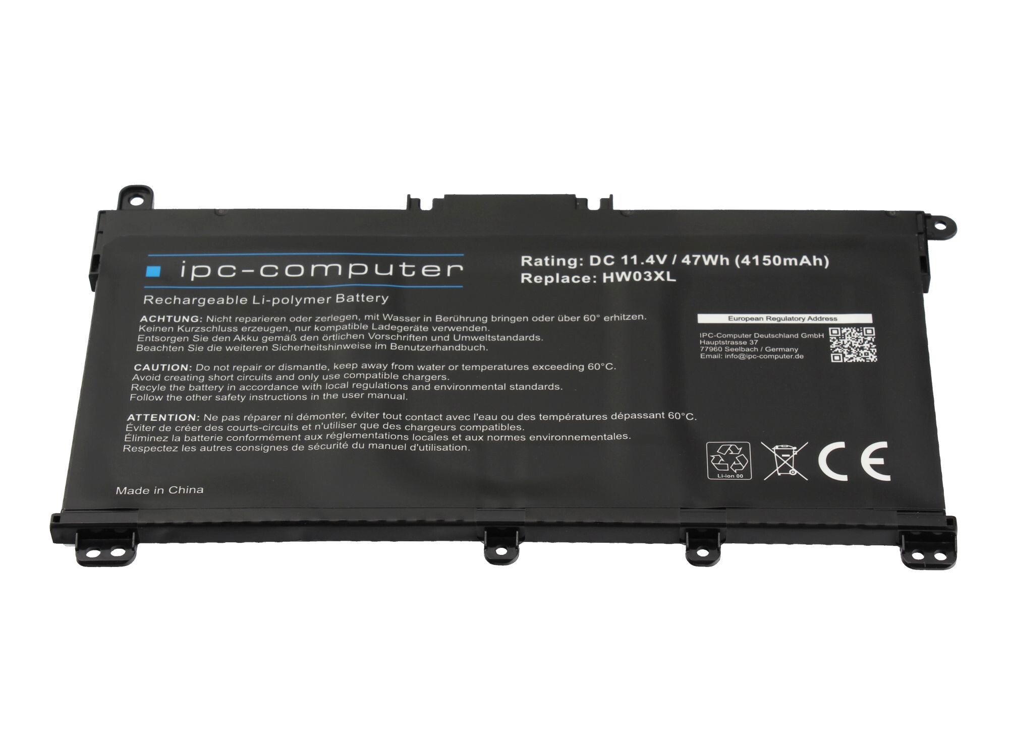 Akku für HP Omen 17-ck0000