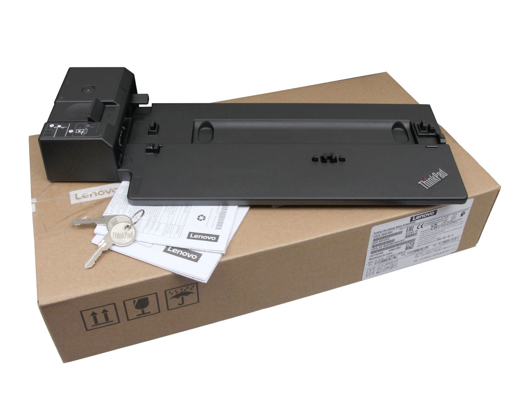 Lenovo ThinkPad P15s Gen 2 (20W6/20W7) Original ThinkPad Ultra Docking Station inkl. 135W Netzteil