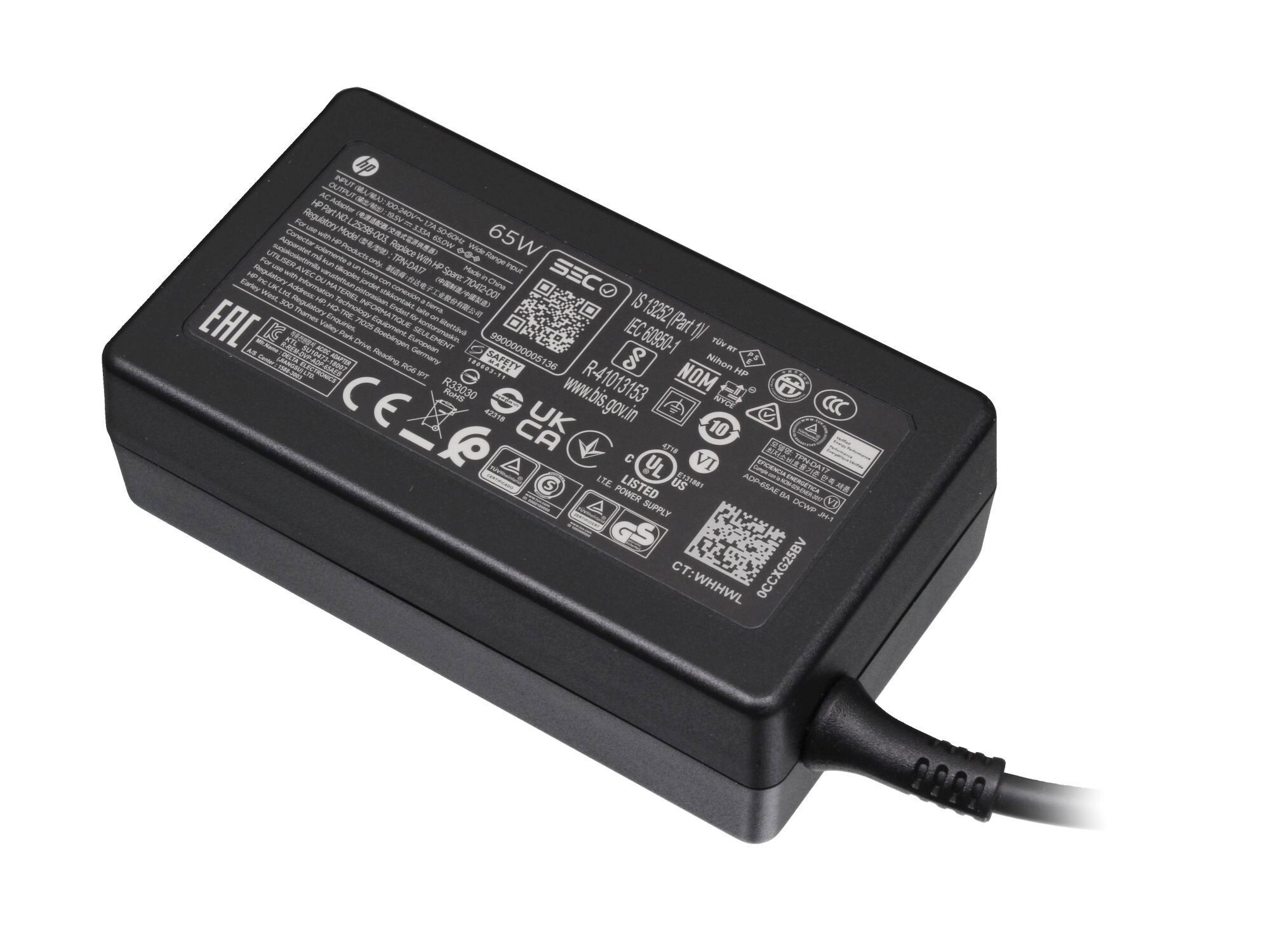 854055-004 HP Netzteil 65,0 Watt mit Adapter