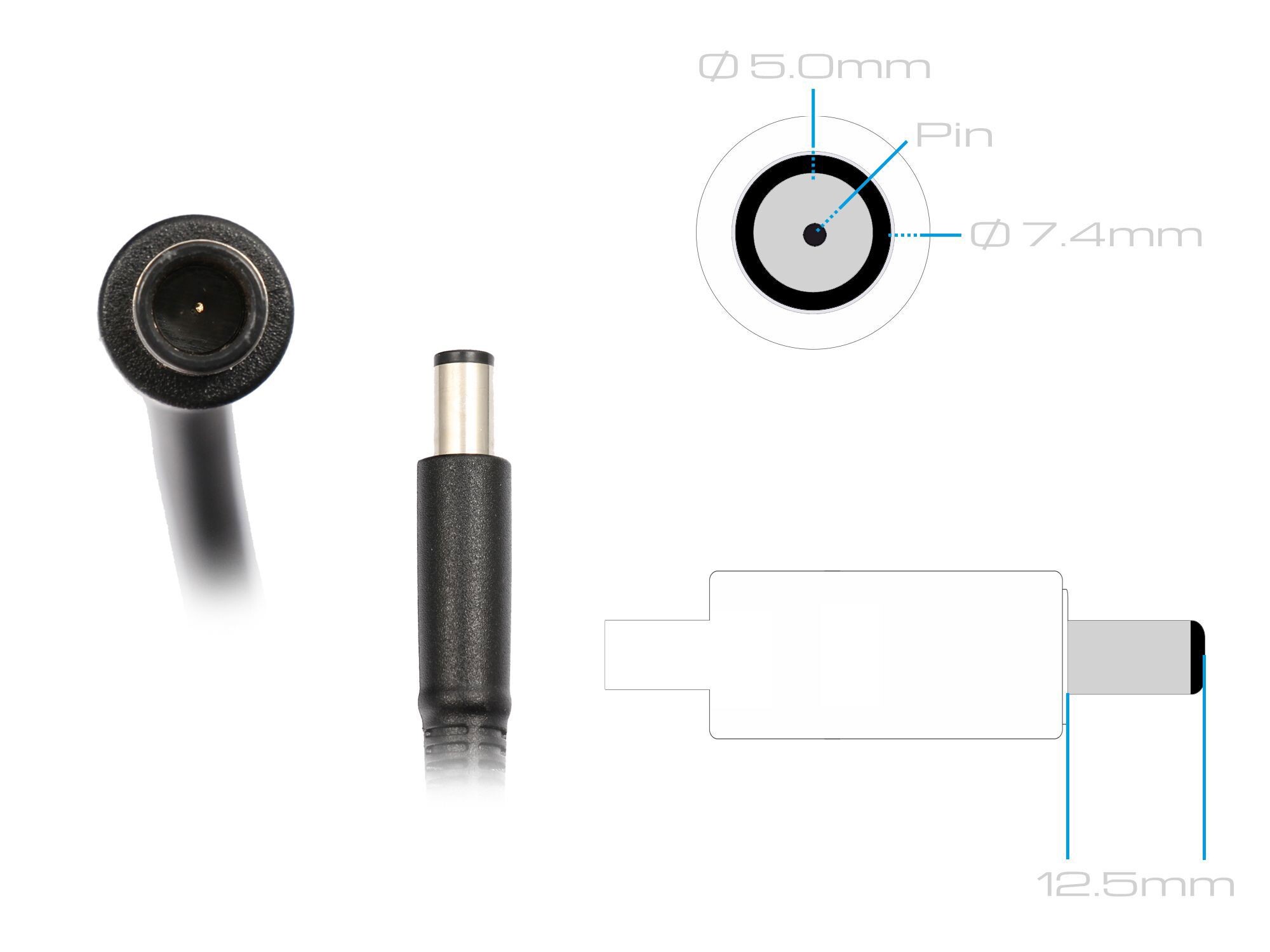 Dell G3 15 (3579) original chargeur 180 watts mince