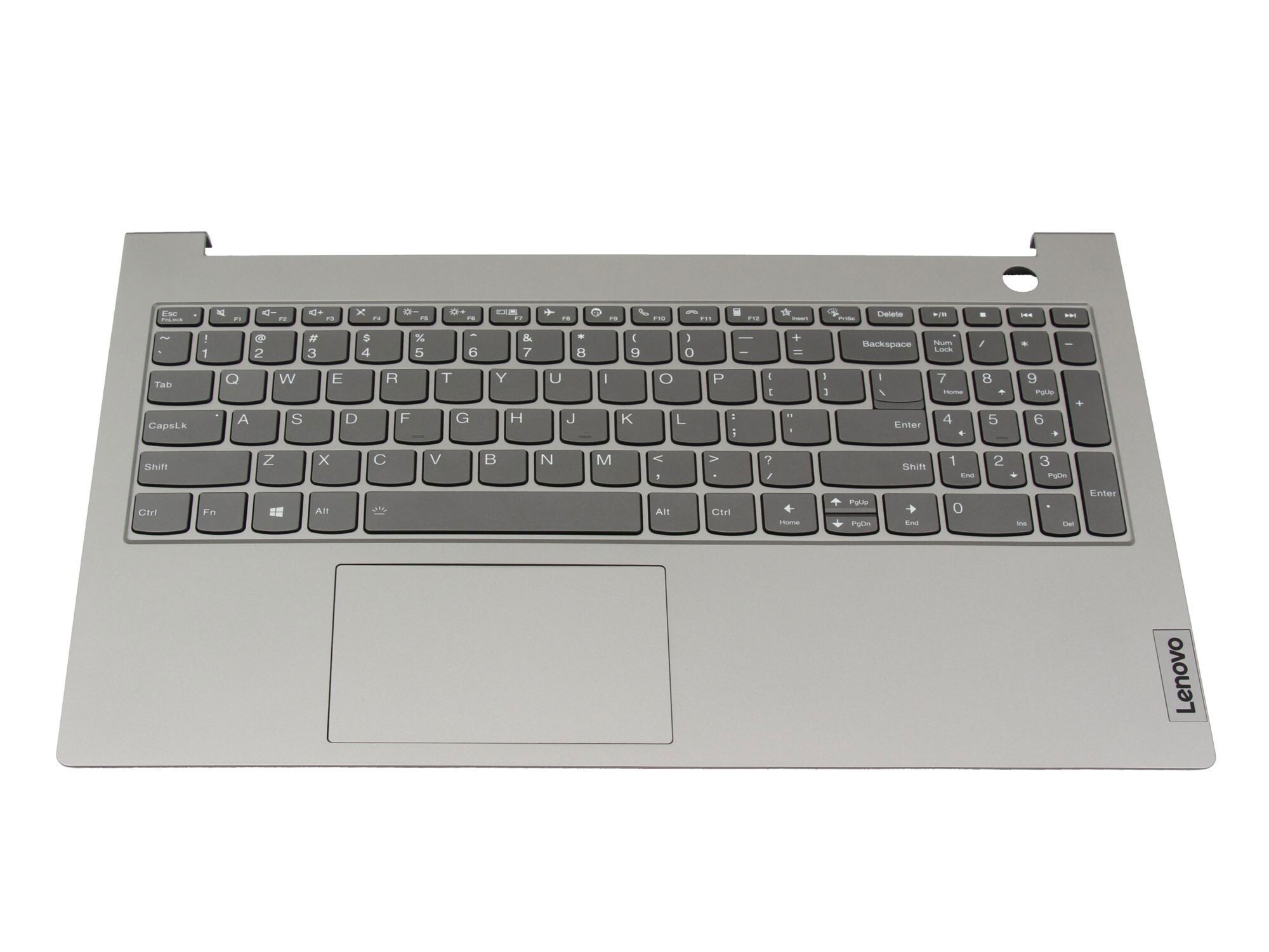Lenovo ThinkBook 15 G2 ARE (20VG) original Tastatur inkl. Topcase US (englisch) grau/grau mit Backlight