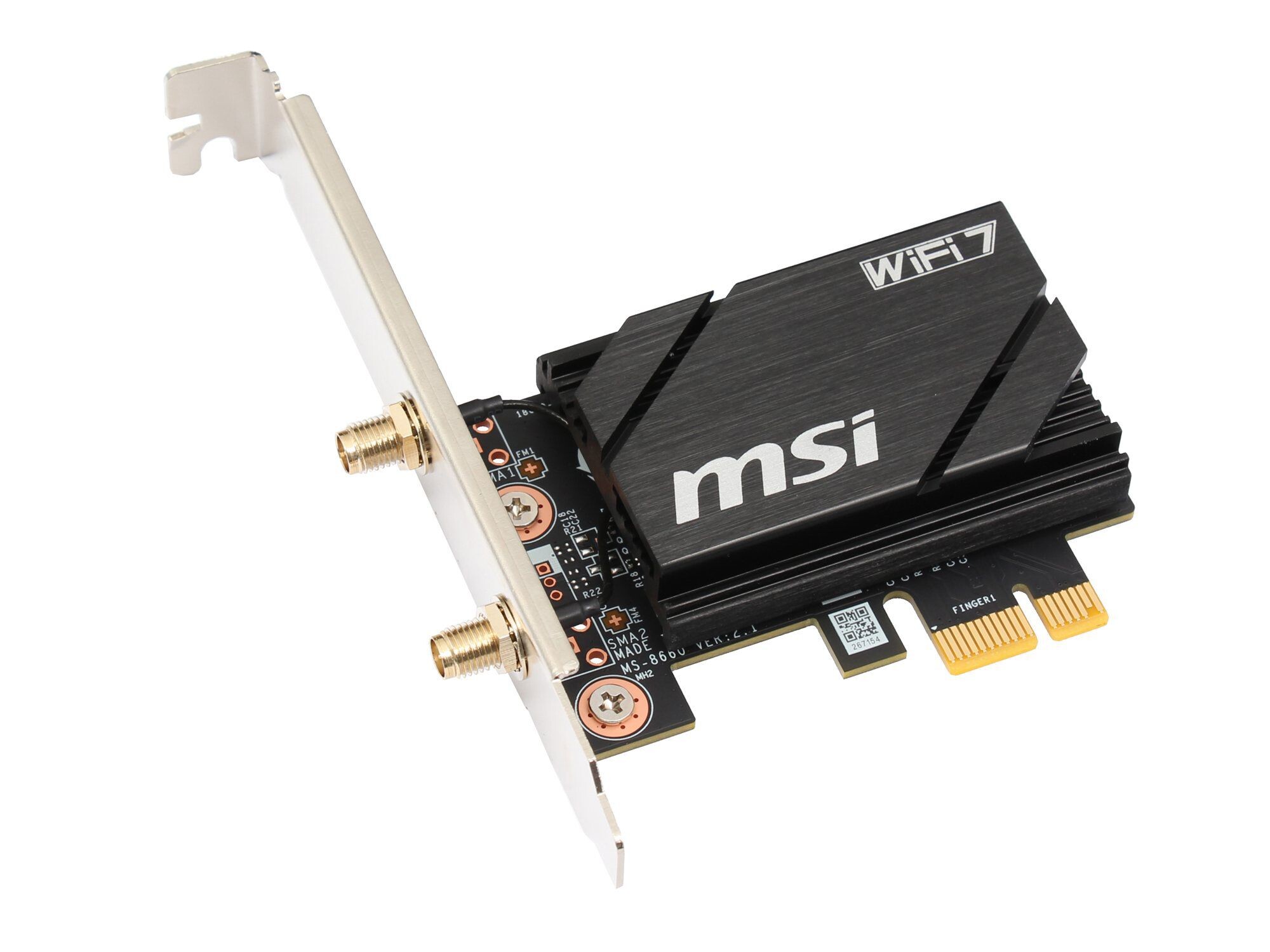 MSI 914-8660-011 HERALD BE6500 WiFi 7 PCIe Card