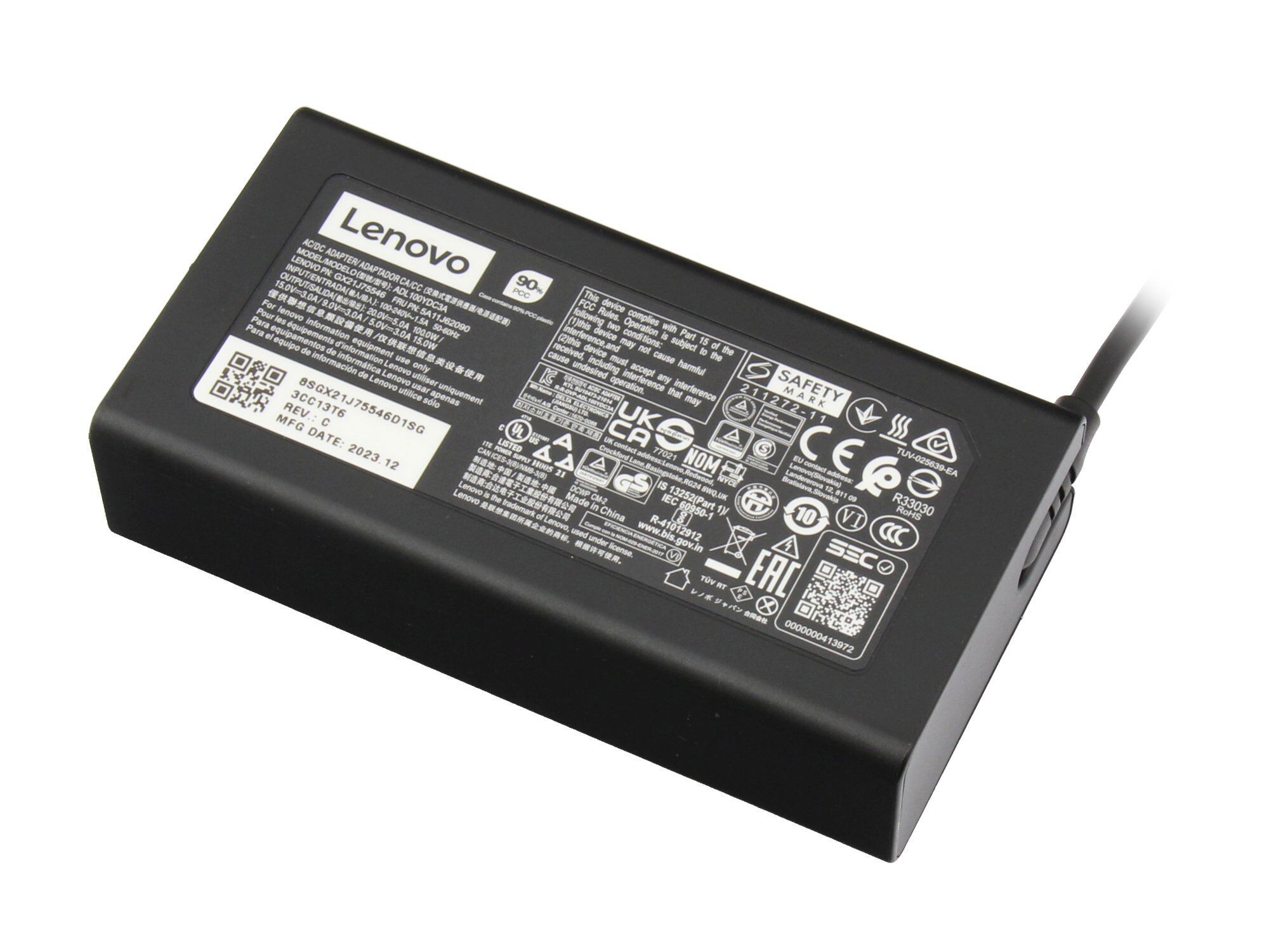 Lenovo USB-C Netzteil für IdeaPad Slim 5 16IRL8 (82XF) 100,0 Watt