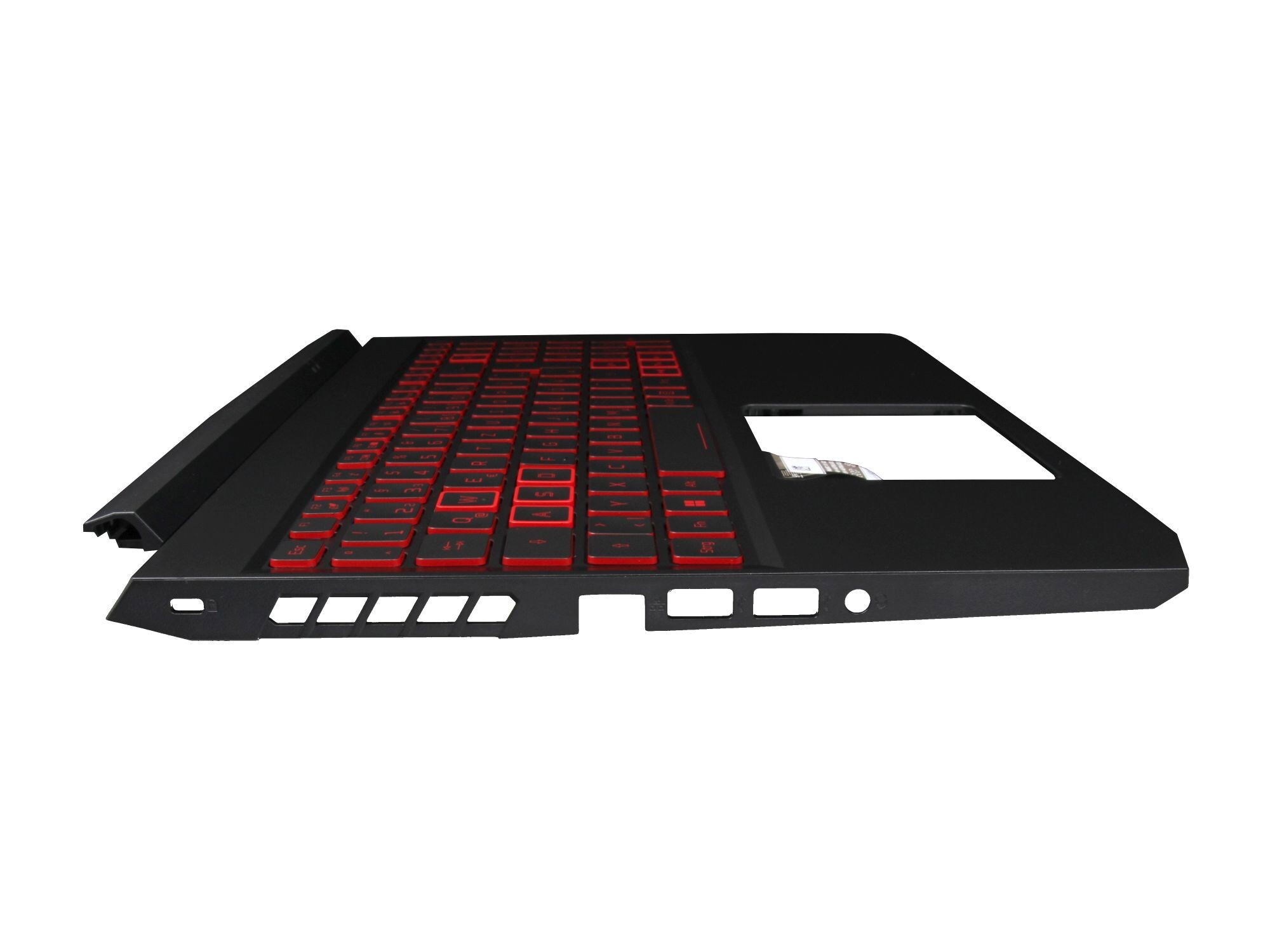 Acer Nitro 5 (AN515-56) original Tastatur inkl. Topcase DE (deutsch) schwarz/rot/schwarz mit Backlight